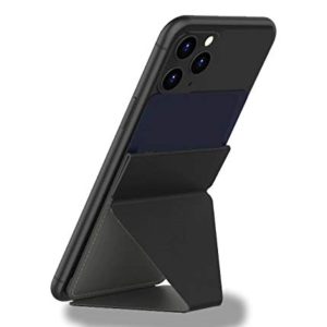 Xtore Air Fold-able Invisible Mobile Phone Stand | Next Gen Design | Comfortable Viewing Angle (Black)