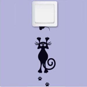 Xtore™ 4set Home Decor Switch Sticker | Premium Build Beautiful Decor Item | Retains Wall Color Product (Set of 4)