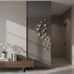 12pcs 3D Metallic Finish Home Decor Butterfly with...