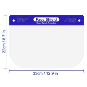 Xtore Full Face Transparent Breathable Face shield...