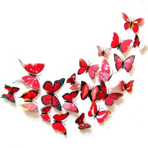 Xtore 12pcs 3D Home Decor Butterfly | 3D Premium P...