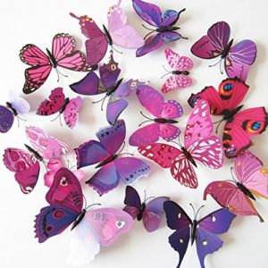 Xtore 12pcs 3D Home Decor Butterfly | 3D Premium P...