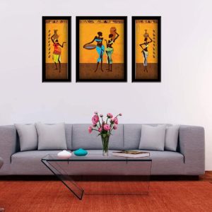 LIFEHAXTORE® Xtore African Women Art Framed Paint...