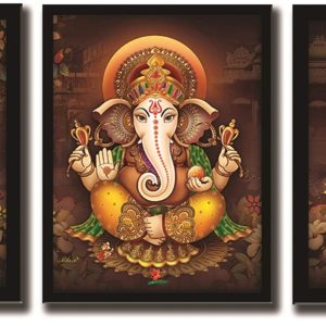 LIFEHAXTORE® Xtore Ganesha Art Framed Painting |U...