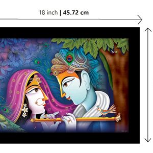 LIFEHAXTORE® Xtore Krishna Radha Art Framed Paint...