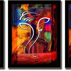 LIFEHAXTORE® Xtore Ganesha Art Framed Painting |U...