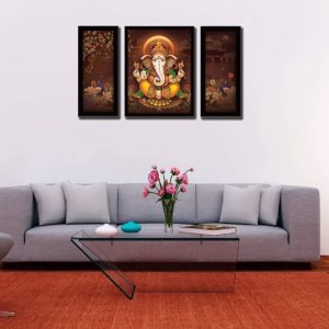 LIFEHAXTORE® Xtore Ganesha Art Framed Painting |U...