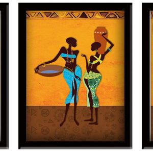 LIFEHAXTORE® Xtore African Women Art Framed Paint...