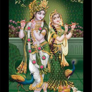LIFEHAXTORE® Xtore Soothing Radha Krishna Art Fra...