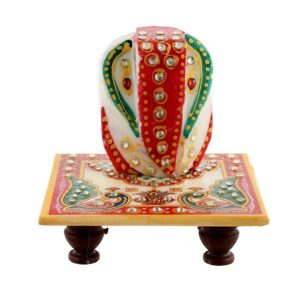 Xtore® Traditional Meenakari Handmade Marble Gane...