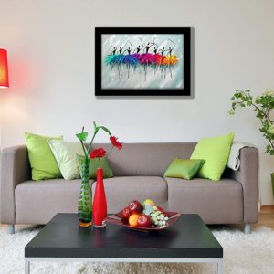 LIFEHAXTORE® Xtore Abstract Dancing Girls Art Fra...