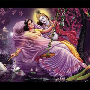 LIFEHAXTORE® Xtore Beautiful Swinging Radha Krish...