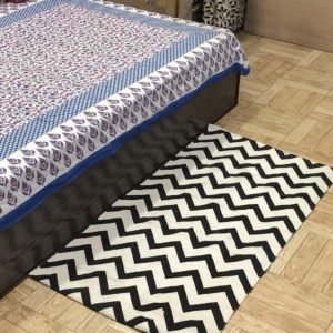 Xtore Zig Zag Pattern Rugs | Multiutility Chatai/D...