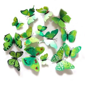 12pcs 3D Home Decor Butterfly | 3D Premium Plastic...
