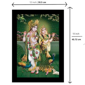 LIFEHAXTORE® Xtore Soothing Radha Krishna Art Fra...