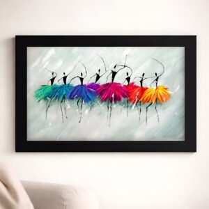 LIFEHAXTORE® Xtore Abstract Dancing Girls Art Fra...