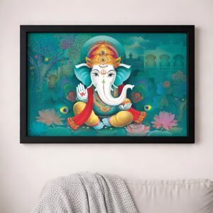 LIFEHAXTORE® Xtore Ganesha Art Framed Painting | ...