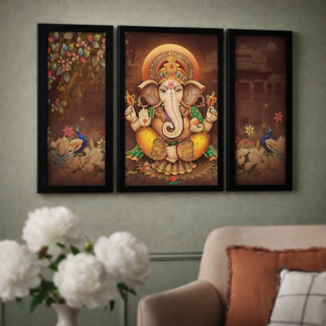 LIFEHAXTORE® Xtore Ganesha Art Framed Painting |U...