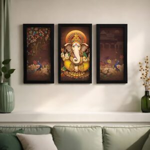 LIFEHAXTORE® Xtore Ganesha Art Framed Painting |U...