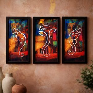 LIFEHAXTORE® Xtore Ganesha Art Framed Painting |U...