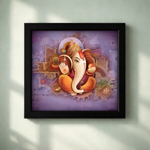 LIFEHAXTORE® Xtore Ganesha Art Framed Painting | ...