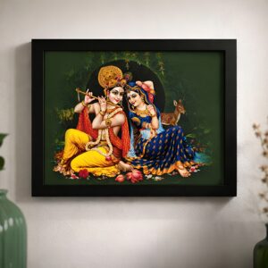 LIFEHAXTORE® Xtore Raasleela Radha Krishna Art Fr...