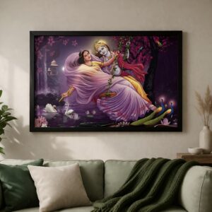 LIFEHAXTORE® Xtore Beautiful Swinging Radha Krish...