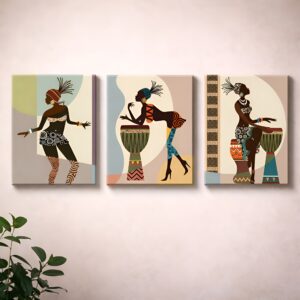 Xtore® Abstract Art Framed Canvas Painting for Ho...