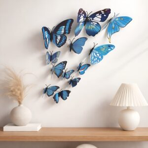 12pcs 3D Home Decor Butterfly | 3D Plastic Build B...