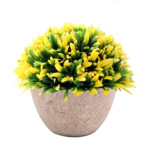 Xtore® Artificial Plants Vase Set Plastic Plants ...