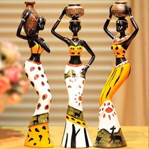 Xtore African tribal Women Home Decor statue