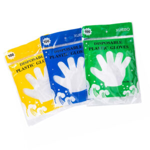 Xtore Disposable Plastic Gloves For Home, Kitchen, Restaurant, Cooking Cleaning ( Pack of 3 )