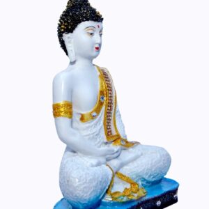 Xtore polyresin buddha statue- Medium, Pack of 1