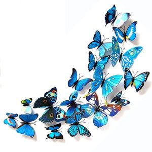 Xtore 12pcs 3D Home Decor Butterfly | 3D Premium P...