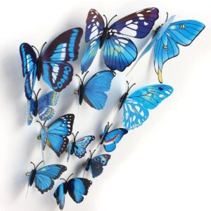 Xtore 12pcs 3D Home Decor Butterfly | 3D Premium P...