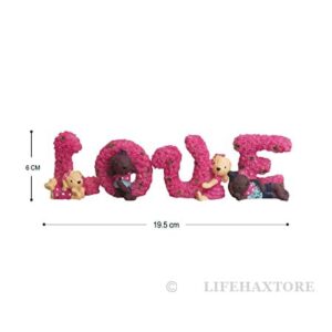 Cute Love Word Alphabets for Home Decor | Ceramic ...