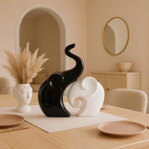 LIFEHAXTORE® Modern Home Decor Lucky Charm Elepha...