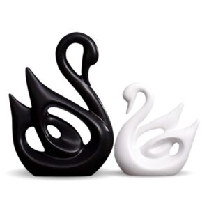 LIFEHAXTORE® Home Décor Lucky Swan Couple | Pro ...