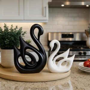 LIFEHAXTORE® Home Décor Lucky Swan Couple | Pro ...
