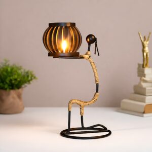 Iron Candle Holder | Handmade Figurines | Home Dec...
