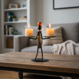 Iron Candle Holder | Stylish African Women Design ...
