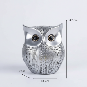 Xtore® Modern Classy Lucky Owl Ceramic Art Figure...