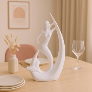 Xtore ceramic mermaid | Home Decor Figurine –...