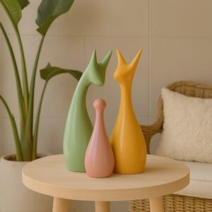 LIFEHAXTORE® Home Décor Lucky Deer Family Set | ...