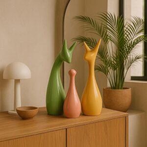 LIFEHAXTORE® Home Décor Lucky Deer Family Set | ...