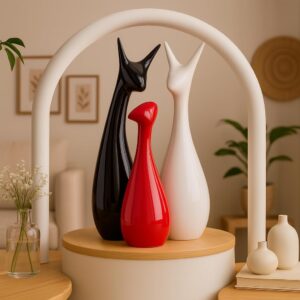 Xtore® Home Decor Lucky Deer Statue Family Piano ...