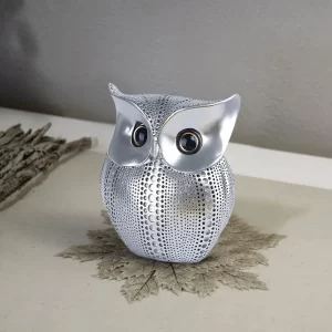 Xtore® Modern Classy Lucky Owl Ceramic Art Figure...