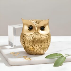 Xtore® Modern Classy Lucky Owl Ceramic Art Figure...