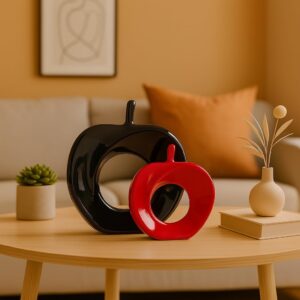 Xtore Beautiful Apple Shape Ceramic Home Decor Sho...