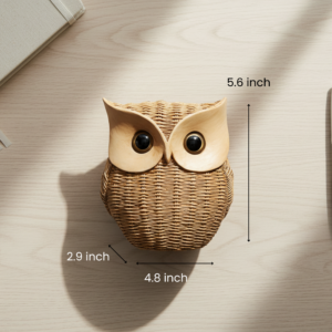 Xtore® Modern Classy Lucky Owl Resin Art Figurine...